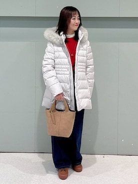 makiさん(レディース・154cm)の冬コーディネート
