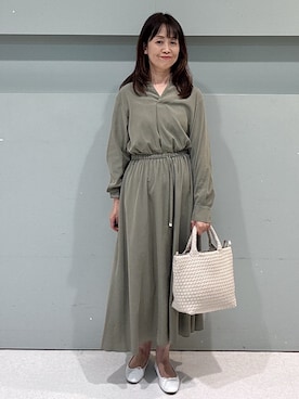 「UNTITLED（アンタイトル）のアイテム」を使った、makiさん（レディース・154cm）の秋コーディネート