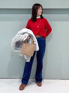 makiさん(レディース・154cm)の冬コーディネート
