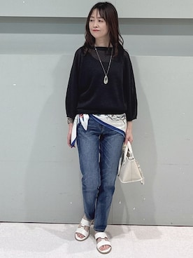 makiさん（レディース・154cm）の春コーディネート