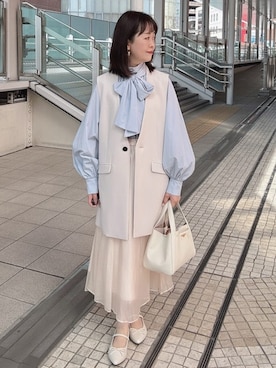 makiさん（レディース・154cm）の春コーディネート