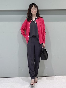 「UNTITLED（アンタイトル）のアイテム」を使った、makiさん（レディース・154cm）の夏コーディネート