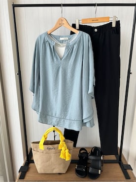 Kamyさん（レディース・154cm）の春コーディネート