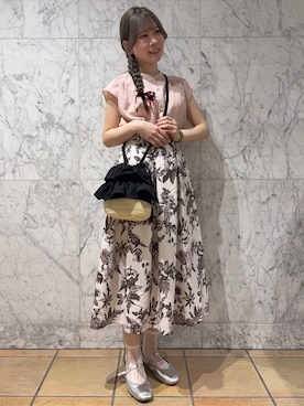 「ITS'DEMO（イッツデモ）のアイテム」を使った、wakanaさん（レディース・158cm）の春コーディネート