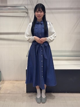 「ITS'DEMO（イッツデモ）のアイテム」を使った、wakanaさん（レディース・158cm）の春コーディネート