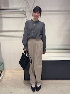 「ITS'DEMO（イッツデモ）のアイテム」を使った、wakanaさん（レディース・158cm）の春コーディネート