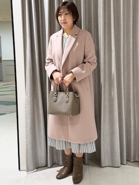 Satさん（レディース・158cm）の秋コーディネート