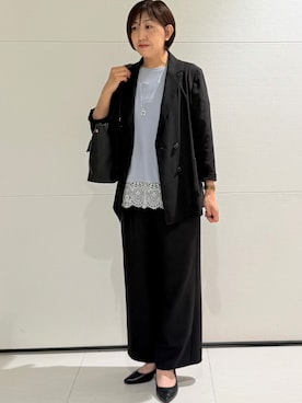 Satさん（レディース・158cm）の秋コーディネート
