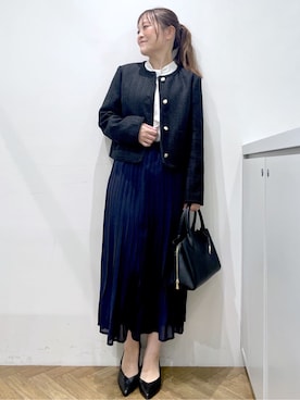 「Reflect（リフレクト）のアイテム（ワンピース/ドレス）」を使った、Junさん（レディース・156cm）の春コーディネート