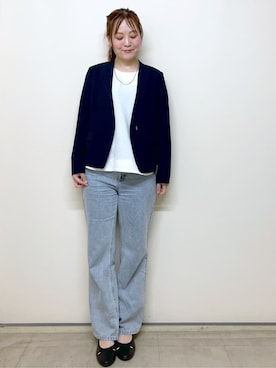 Junさん(レディース・156cm)の春コーディネート