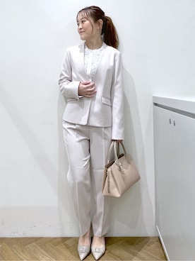 Junさん（レディース・156cm）の春コーディネート
