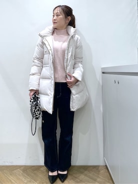 Junさん(レディース・156cm)の冬コーディネート