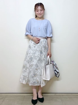 「index（インデックス）のアイテム」を使った、Junさん（レディース・156cm）の夏コーディネート