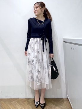 「HusHusH（ハッシュアッシュ）のアイテム」を使った、Junさん（レディース・156cm）の冬コーディネート