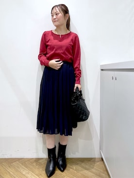 Junさん(レディース・156cm)の秋コーディネート