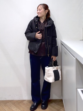 「index（インデックス）のアイテム」を使った、Junさん（レディース・156cm）の秋コーディネート