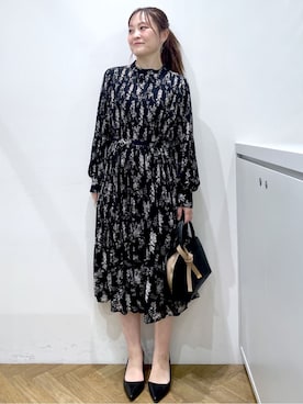 「index（インデックス）のアイテム（バッグ）」を使った、Junさん（レディース・156cm）の春コーディネート