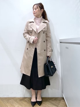 Junさん（レディース・156cm）の冬コーディネート