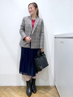 Junさん(レディース・156cm)の秋コーディネート