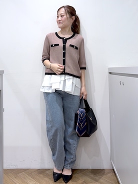 Junさん(レディース・156cm)の夏コーディネート
