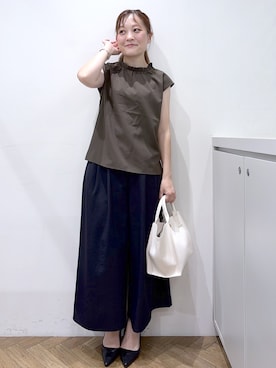 Junさん(レディース・156cm)の夏コーディネート