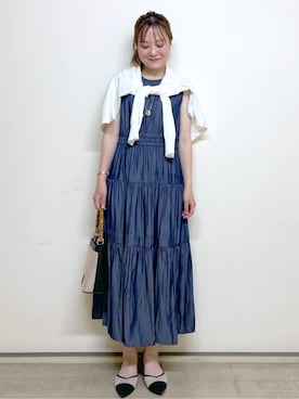 Junさん（レディース・156cm）の夏コーディネート