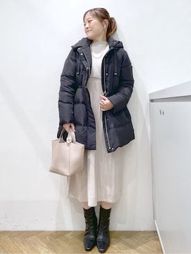 Junさん(レディース・156cm)の冬コーディネート