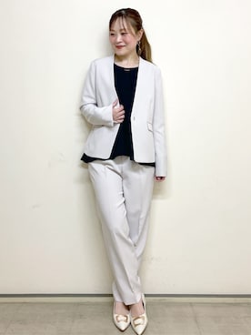 Junさん(レディース・156cm)の春コーディネート
