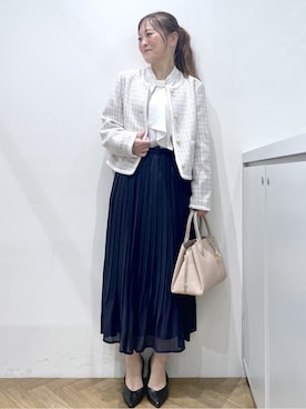 「Reflect（リフレクト）のアイテム（ワンピース/ドレス）」を使った、Junさん（レディース・156cm）の春コーディネート