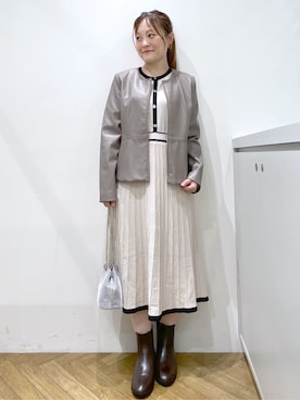 Junさん(レディース・156cm)の秋コーディネート