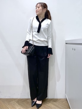 「index（インデックス）のアイテム（バッグ）」を使った、Junさん（レディース・156cm）の春コーディネート
