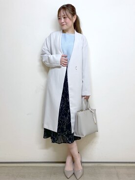 Junさん（レディース・156cm）の春コーディネート