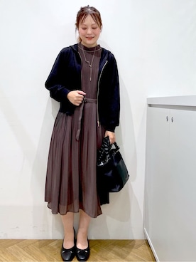 Junさん(レディース・156cm)の秋コーディネート
