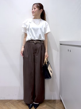 Junさん(レディース・156cm)の夏コーディネート