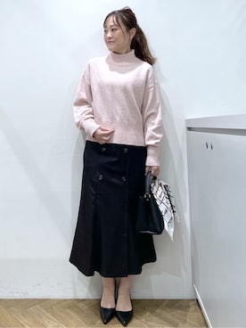 Junさん（レディース・156cm）の冬コーディネート