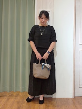 ke-yさん（レディース・160cm・50代）の夏コーディネート