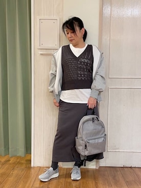 ke-yさん(レディース・160cm)の春コーディネート