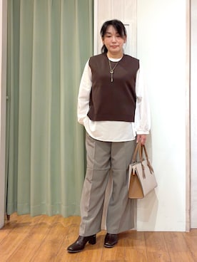 ke-yさん(レディース・160cm)の秋コーディネート