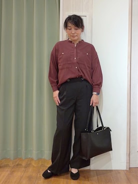 ke-yさん（レディース・160cm・50代）の秋コーディネート