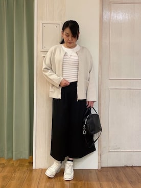 「DRESKIP（ドレスキップ）のアイテム」を使った、ke-yさん（レディース・160cm）の春コーディネート