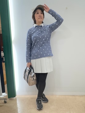 「ADABAT STREAM（アダバットストリーム）のアイテム」を使った、いっちゃんさん（レディース・155cm）の秋コーディネート