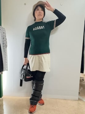 いっちゃんさん(レディース・155cm)の冬コーディネート