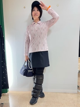 いっちゃんさん(レディース・155cm)の冬コーディネート