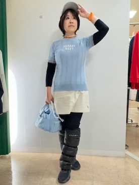 いっちゃんさん(レディース・155cm)の冬コーディネート