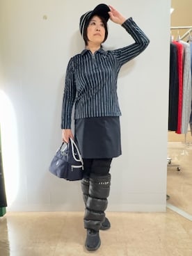 いっちゃんさん(レディース・155cm)の冬コーディネート