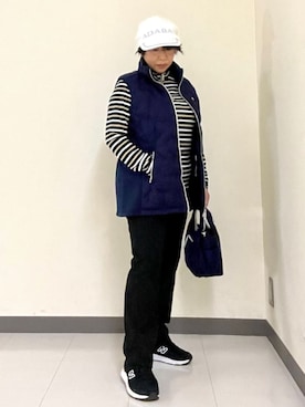 Yさん(レディース・149cm)の冬コーディネート