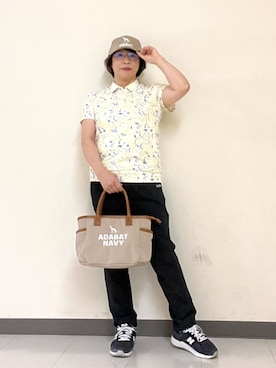 「adabat（アダバット）のアイテム」を使った、Yさん（レディース・149cm）の夏コーディネート