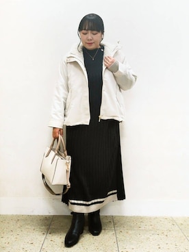 haseさん（レディース・152cm）の冬コーディネート