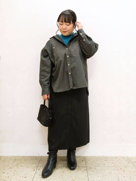 haseさん(レディース・152cm)の冬コーディネート