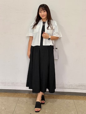 はなさん(レディース・160cm)の夏コーディネート
